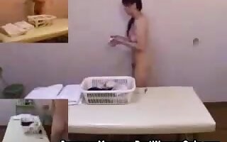 Japanese Lesbian talks dirty and gives massage to a woman.